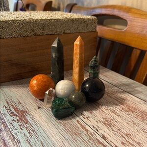 Crystals bundle of 9 items